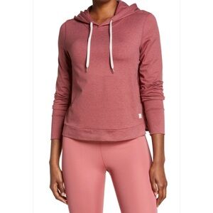 Vuori Halo Essential Hoodie in Desert Rose Heather | XXL | EUC